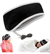 CozyPhones Over The Ear Headband Headphones - Lycra Sleep Headphones with Cool Mesh Lining and Th...