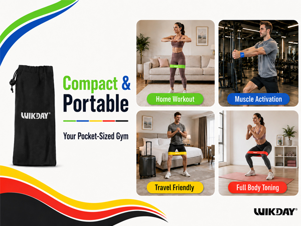 exercise bands resistance bands set