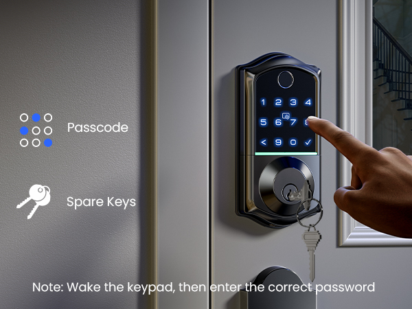 Veise Fingerprint Smart Door Lock