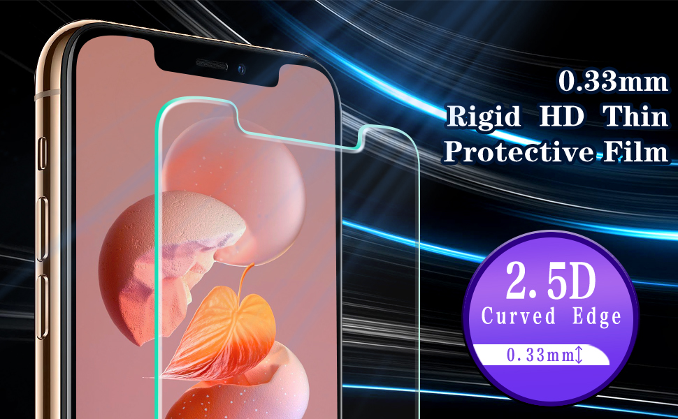 xs max screen protector tempered glass
