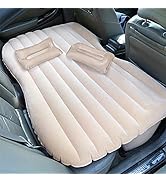 Haomaomao Travel Car Air Mattress, Inflatable with Air Pump and Two Pillows, Portable for Camping...