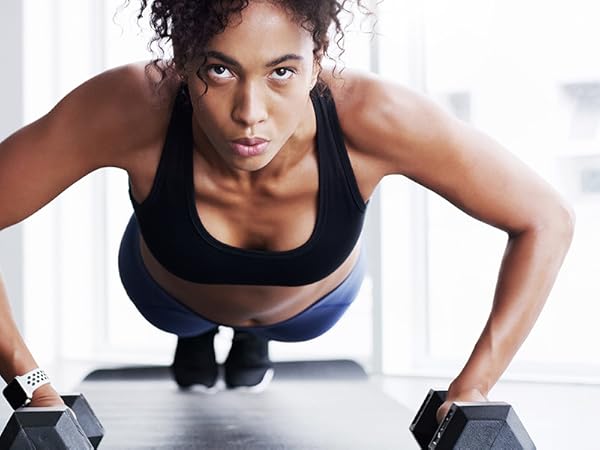 woman exercising