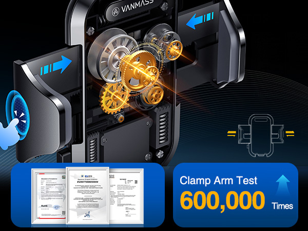 VANMASS Car Phone Holder 2026 Ultimate Military-Grade