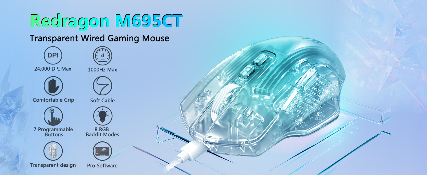 wired gaming mouse