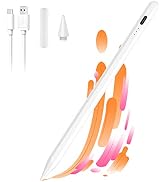 Stylus Pen for iPad with Palm Rejection, Tilt Sensitive and Magnetic Design, Digital Pencil Compa...