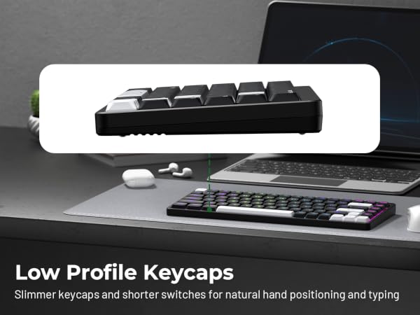 low profile keycaps