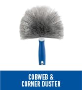 Unger Cobweb & Corner Duster – Dusters for Cleaning, Compatible with Telescopic Poles, Dusting To...