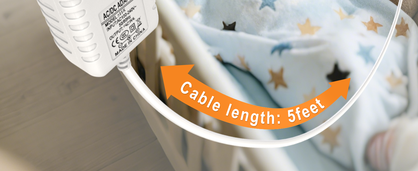 6.5 feet cable