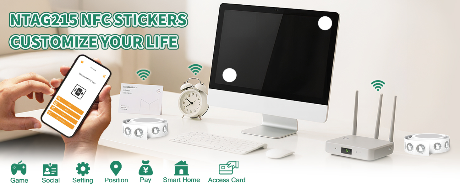 NFC tags;NFC tag;nfc stickers;nfc;nfc tags sticker;nfc chip;programmable;Blank;tag;amiibo; chip