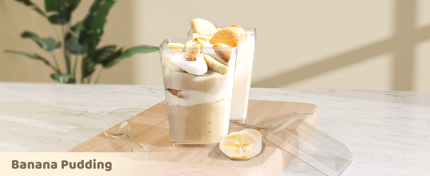 Plastic Dessert Cups