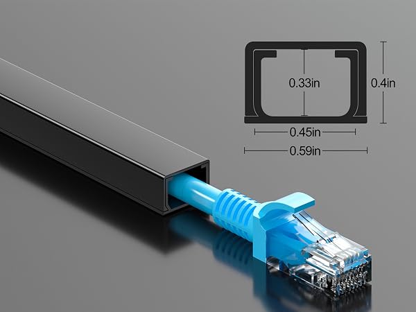 cord hider black