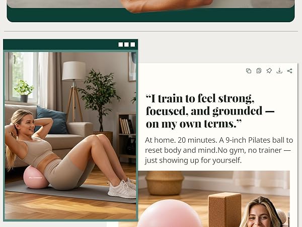pilates ball