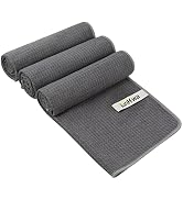 KinHwa Gym Towels for Sweat Absorbent Wicking Workout Towels Quick Dry and Compact Sweat Towels M...