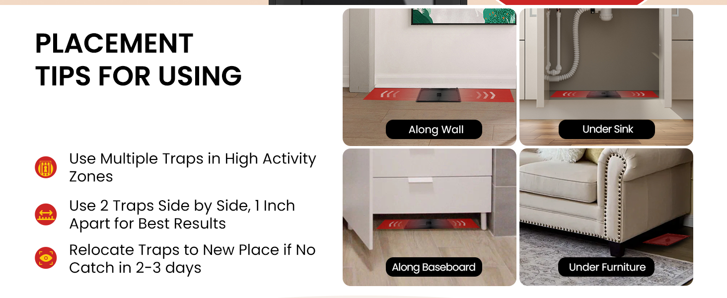 Wowcatch Mouse Glue Traps
