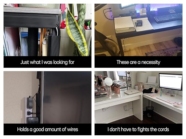 under desk cable management