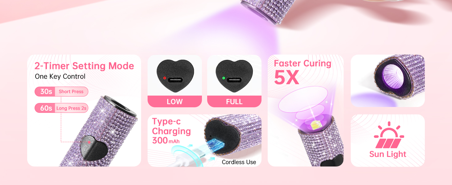 cordless nail lamp