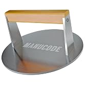 8 Inch Stainless Steel Grill Press