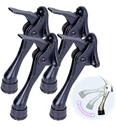 One Touch Kickdown Door Stopper, Door Holder, Heavy Duty Door Stops, Bottom of Door, Height-Adjus...