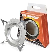 TonGass Camping Stoves Pot Support Compatible with Jetboil Stove Pots Support Stainless Steel Por...