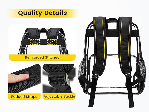 clear backpack heavy duty