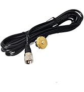 HYS TCJ-N1 3/8" to 3/4" Hole Mount with 13'/About 4m RG-58 Coax Cable NMO to PL259 for All NMO VH...