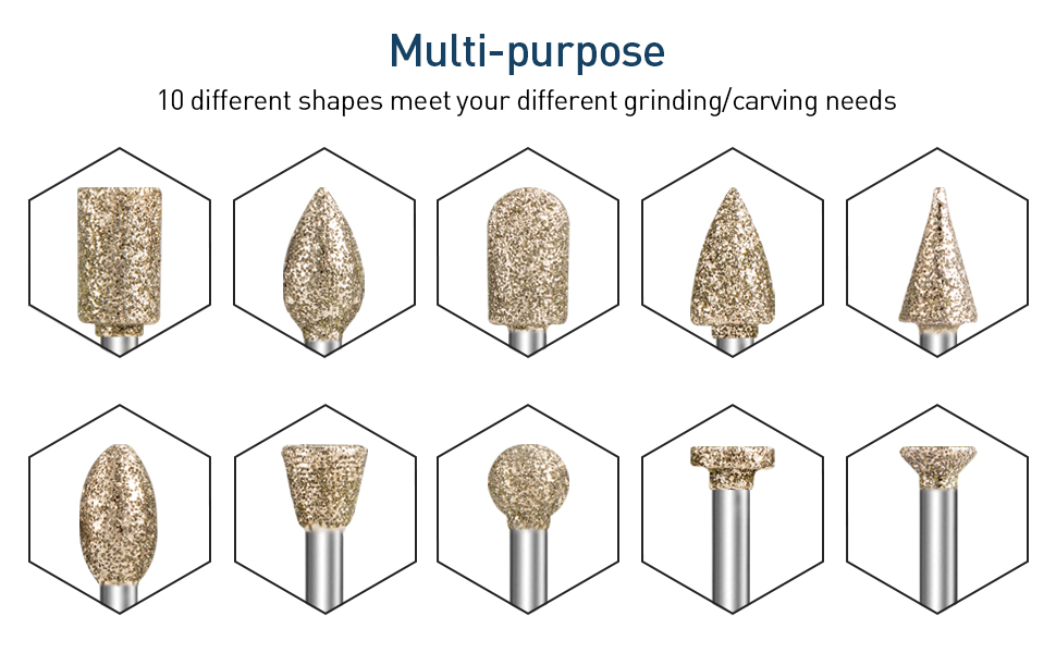 dremel, dremel tips, stone carving, glass engraving, diamond grinding drill bit,dremel stone bits