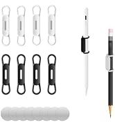 XYOFUN Magnetic Pen Holders Set of 8,Silicone Adjustable Pen Pencil Holder,Flexible Pencil Holder...