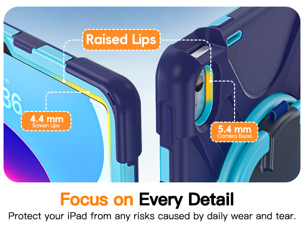 BATYUE hybrid protective case anti-dust design with ultra-responsive touch