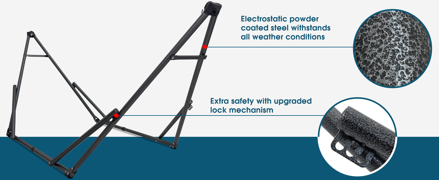 collapsible hammock stand portable