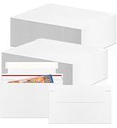 CXIIPOL 110 Pack Trading Card Mailing Envelopes, 7x 4.35 Inch Self-Adhesive Mailer Envelopes Perf...