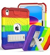 SIBEITU Case for iPad (A16) 11th Gen 11-inch 2025 & iPad 10th Gen 10.9 Inch 2022, Rugged Military...