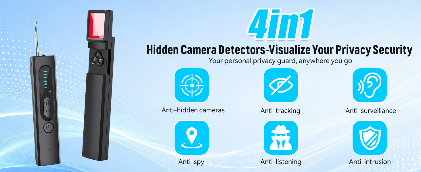 4in1 Hidden Camera Detectors