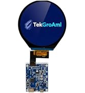3.4 Inch Round 330nit LCD Display & HDMI Board, 800x800 IPS Circular Screen | for PC Sensor Panel...