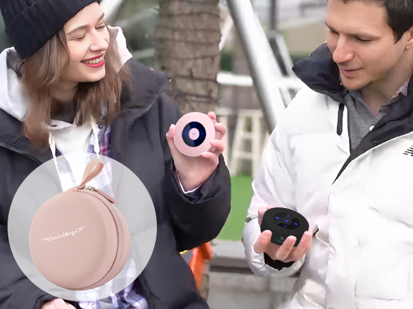 bluetooth speaker with portable EVA travel case