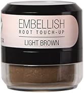 Calista Embellish Root Touch-Up, Light Brown, Temporary Grey Cover and Root Concealer, 0.35 oz.
