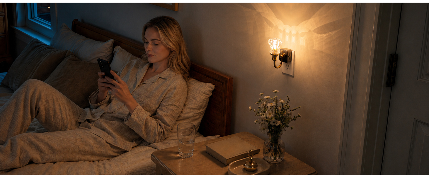 Floral Night Light