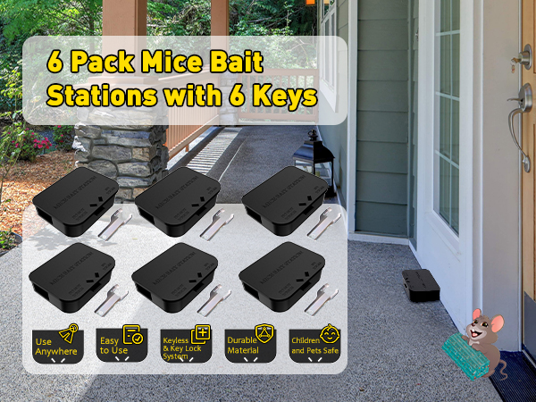 mouse stations mice station mouse box trap mice trap box