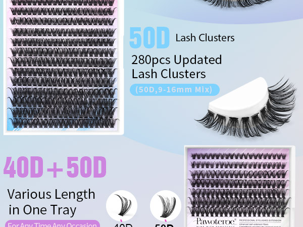 LASH CLUSTERS