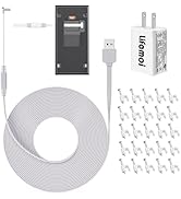 Upgraded,Power Adapter and 24.9ft/7.6m Type-C Power Charging Cable for Ring Battery Doorbell(2024...