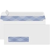 500#10 Single Window Security Envelopes, PANDRI NO.10 Security-Tinted Envelopes Designed for Quic...