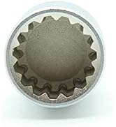 TEMO #61 Anti-Theft Wheel Lug Nut Removal Socket Key 3437 Compatible for Porsche