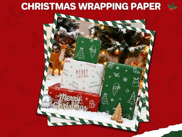 Christmas wrapping paper