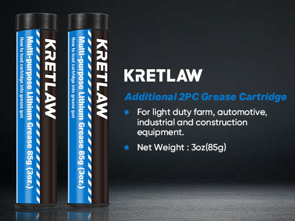 KRETLAW mini grease gun
