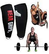Bear Grips Deadlift Socks | Deadlift Shin Guards Builtin Padded Leg Sleeves | Shin Sleeves Weight...
