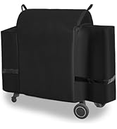 Heavy Duty Waterproof Grill Cover Compatible for Traeger 34 20 Series Wood Pellet Grill and Smoker…