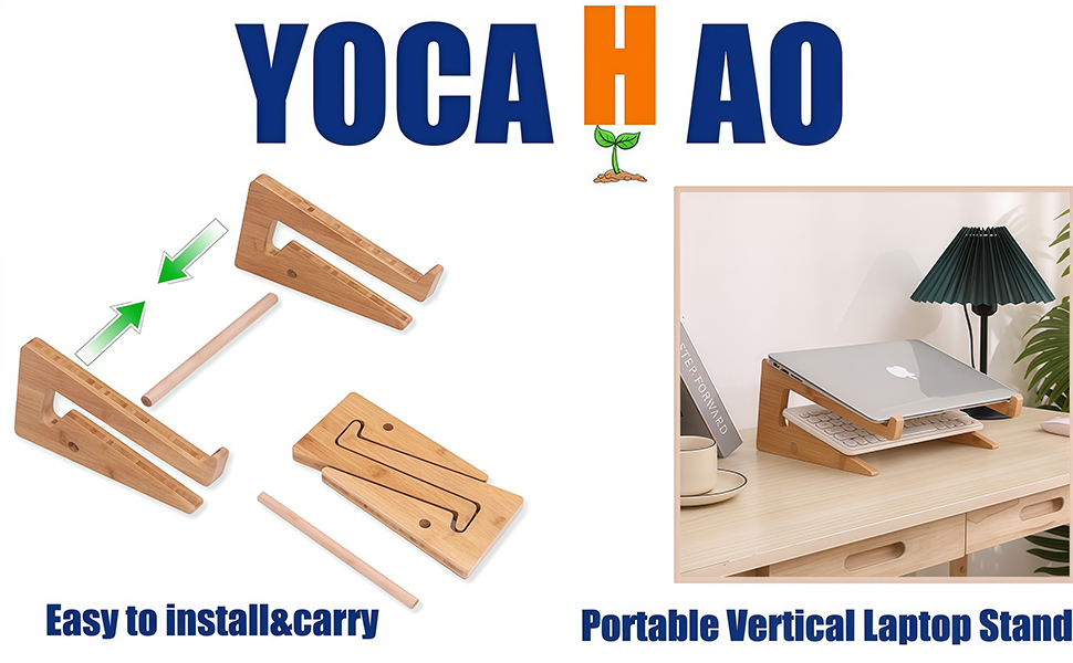 Bamboo Laptop Stand