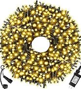 Green Convenience Christmas String Lights 108ft 300 LED F5 String Lights (Warm White)