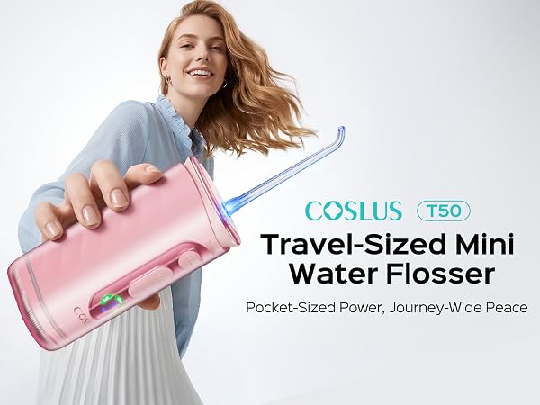 COSLUS T50 Portable Water Flosser for Travel