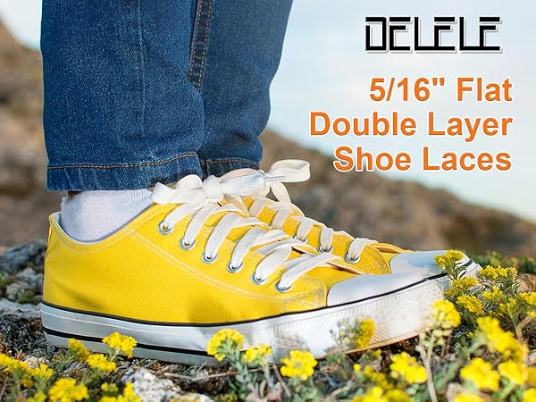 colored tennis shoe laces
