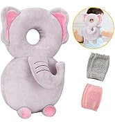 Toddler Baby Head Protection & Baby Knee Pads for Crawling and Walking, Babies Head Safety Pad Cu...